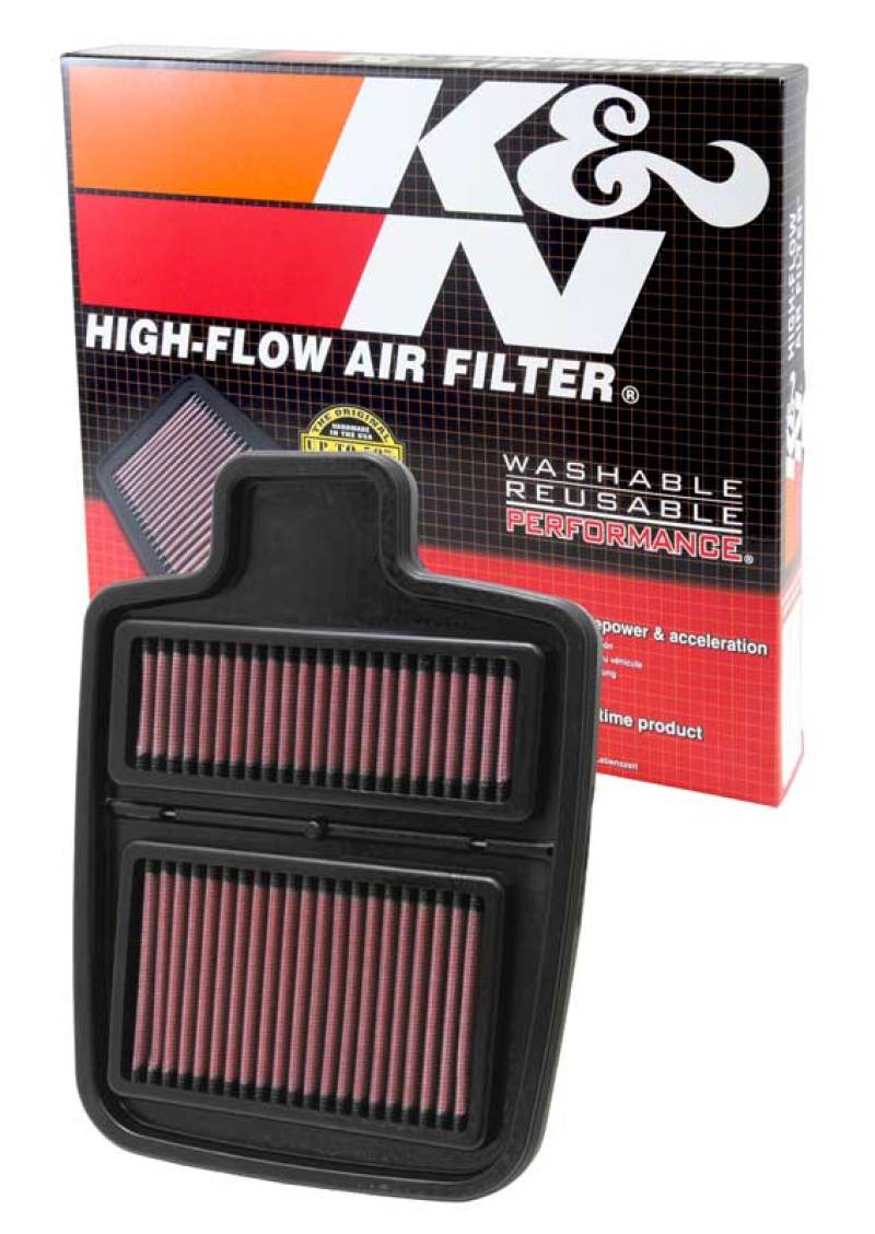 K&N Replacement Air Filter - 10.625in O/S L x 7.625in O/S W x .688in H for Arctic Cat-SR1 Performance