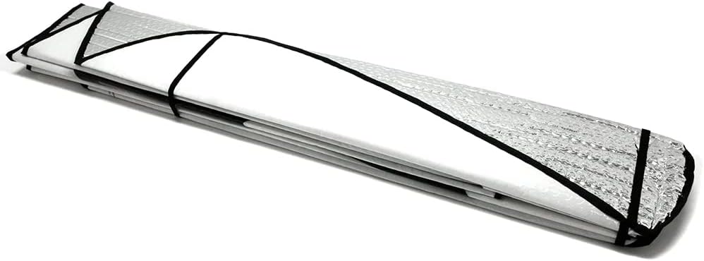 Corvette Folding Insulated Windshield Sun Shade : 2020 - 2023 C8 Stingray, Z06-SR1 Performance
