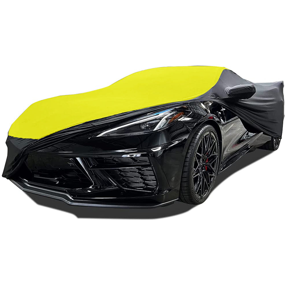 2020-2024 C8 Corvette Ultraguard Stretch Satin Indoor Car Cover : Sport Series-SR1 Performance