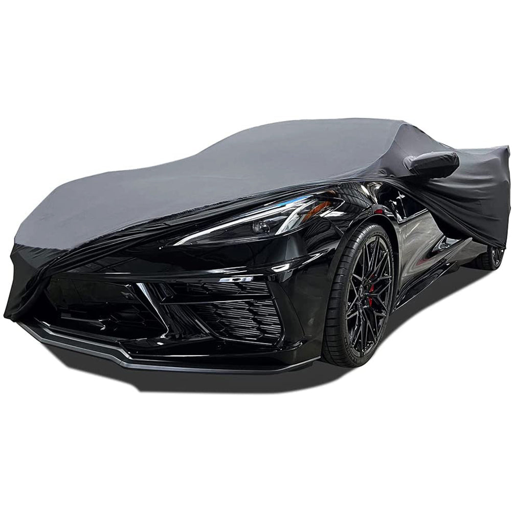 2020-2024 C8 Corvette Ultraguard Stretch Satin Indoor Car Cover : Sport Series-SR1 Performance
