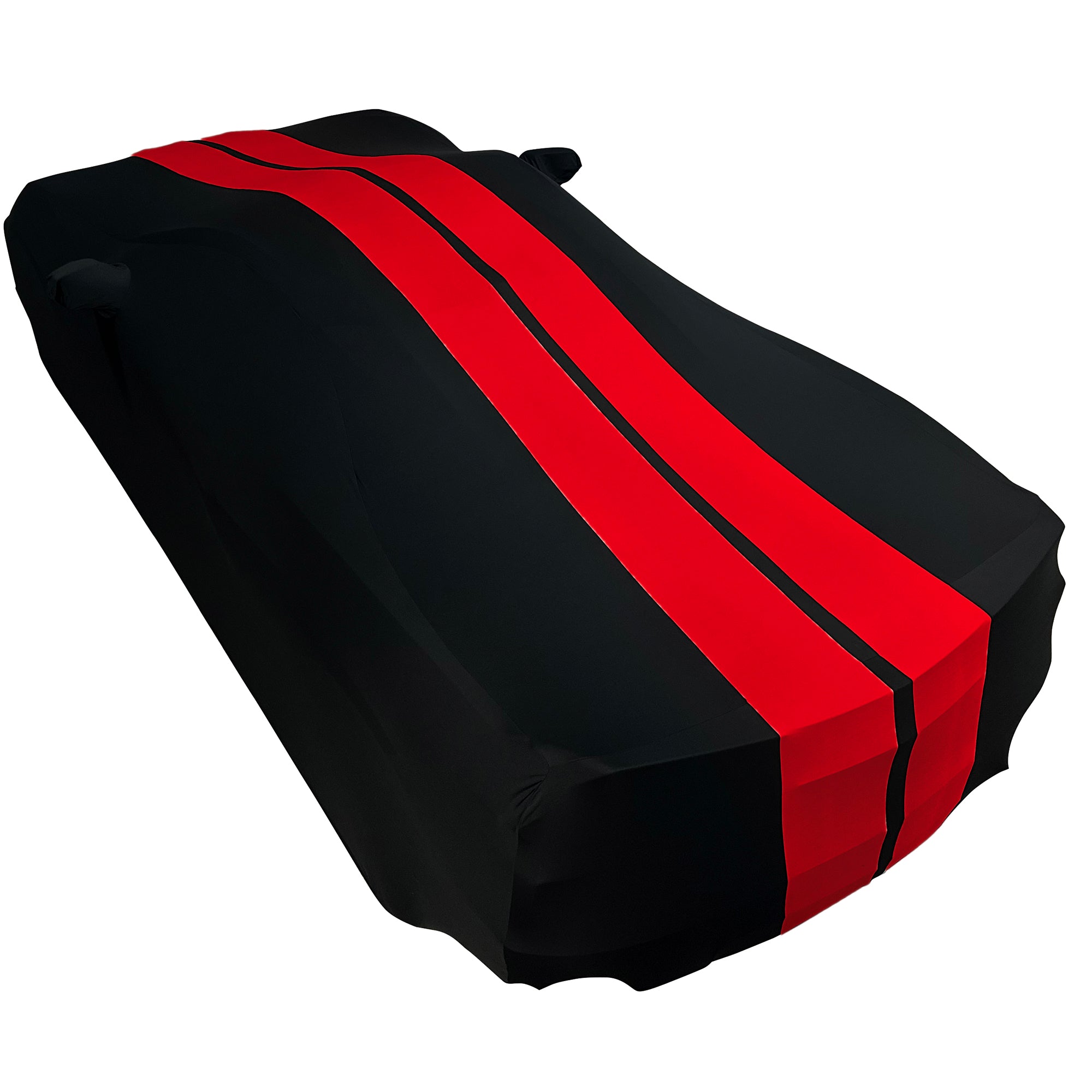 2020-2024 C8 Corvette Ultraguard Stretch Satin Indoor Car Cover with Stripes-SR1 Performance