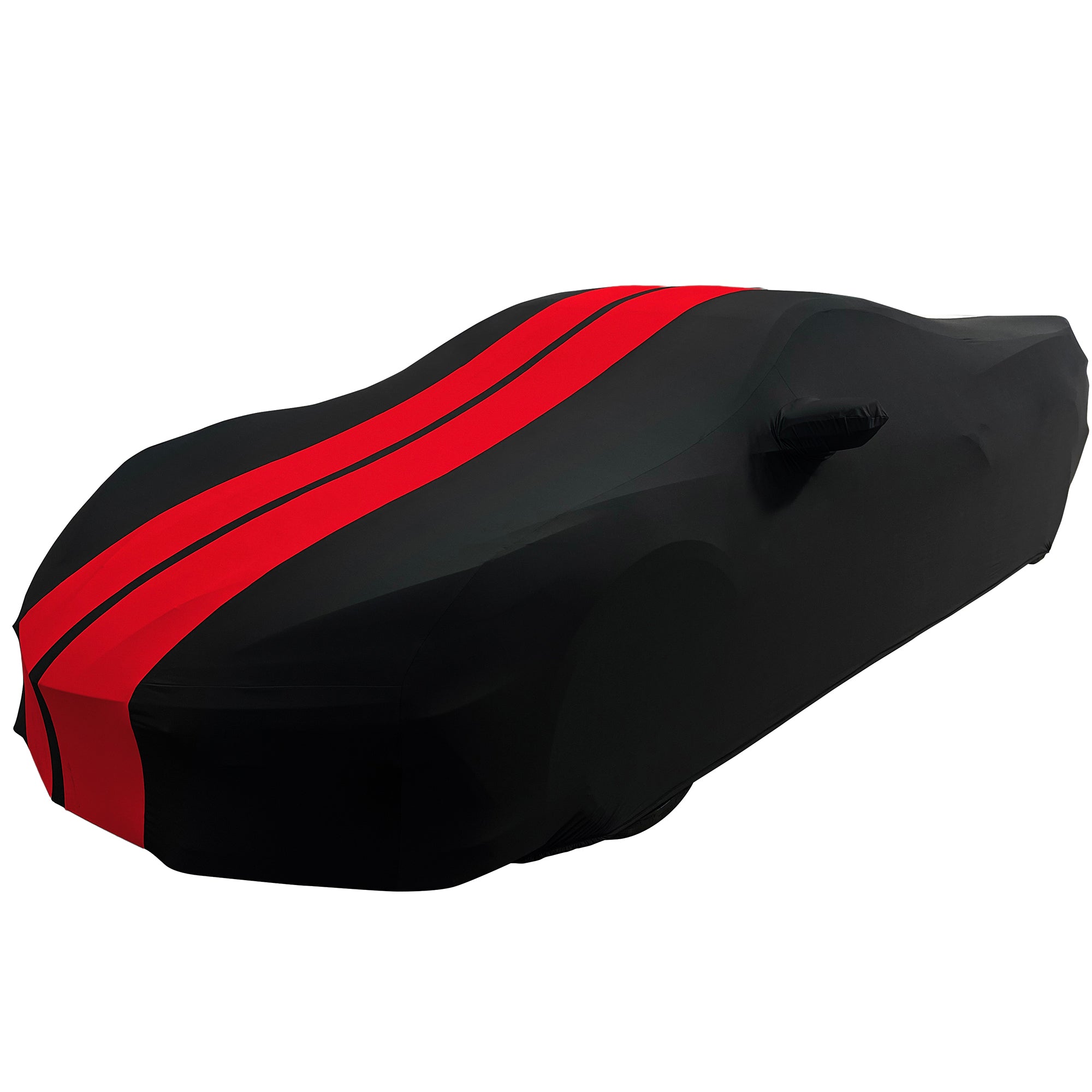 2020-2024 C8 Corvette Ultraguard Stretch Satin Indoor Car Cover with Stripes-SR1 Performance