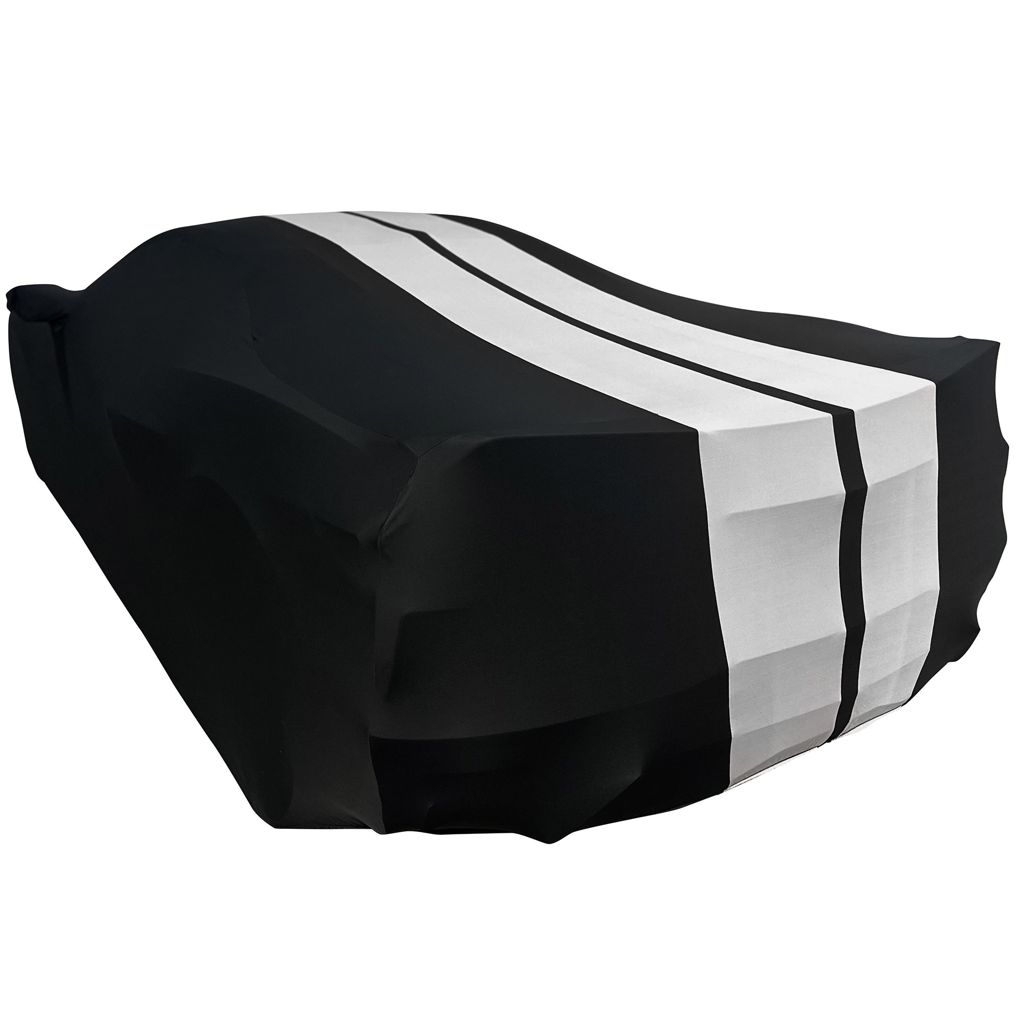 2020-2024 C8 Corvette Ultraguard Stretch Satin Indoor Car Cover with Stripes-SR1 Performance