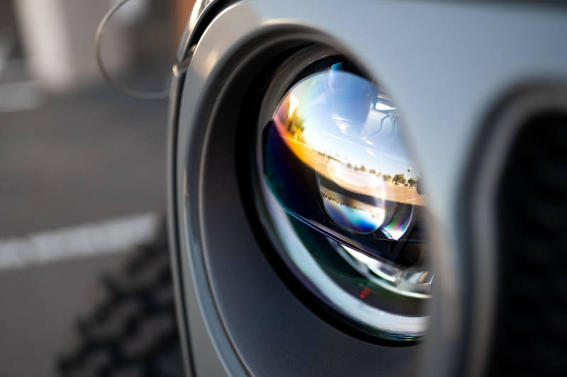 DV8 Offroad 18-22 Jeep Gladiator & Wrangler LED Projector Headlights with Black Bezel