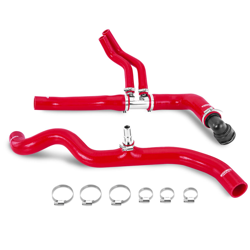 Mishimoto 18-20 Ford Raptor 3.5L EcoBoost Silicone Hose Kit - Red-SR1 Performance