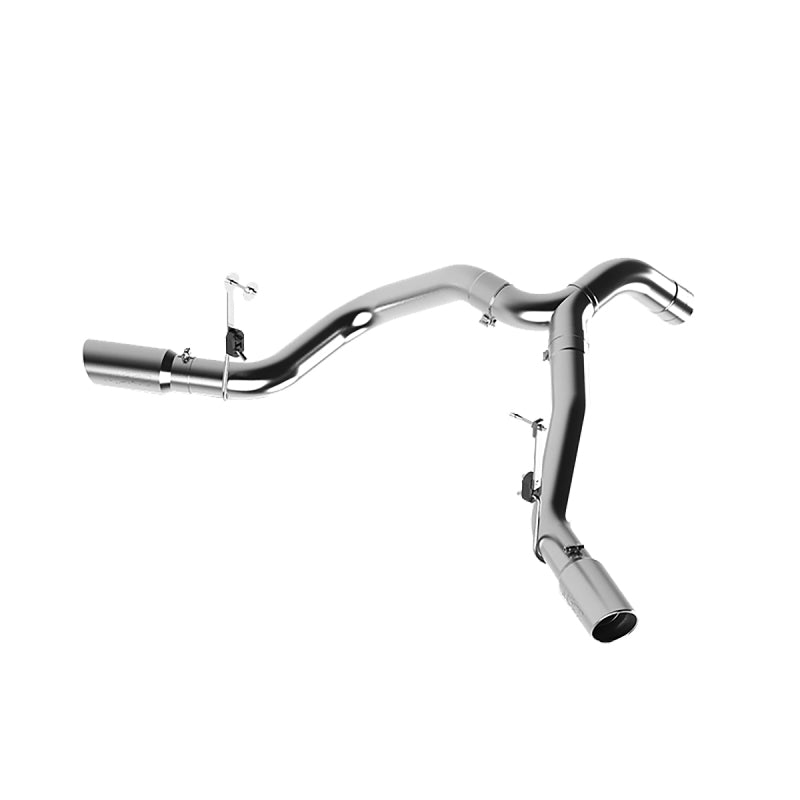 MBRP 13-15 Dodge 25/3500 Cummins 6.7L(Excl. CC/SB)4in Filter Back Cool Duals AL(Leaf Spring)-SR1 Performance