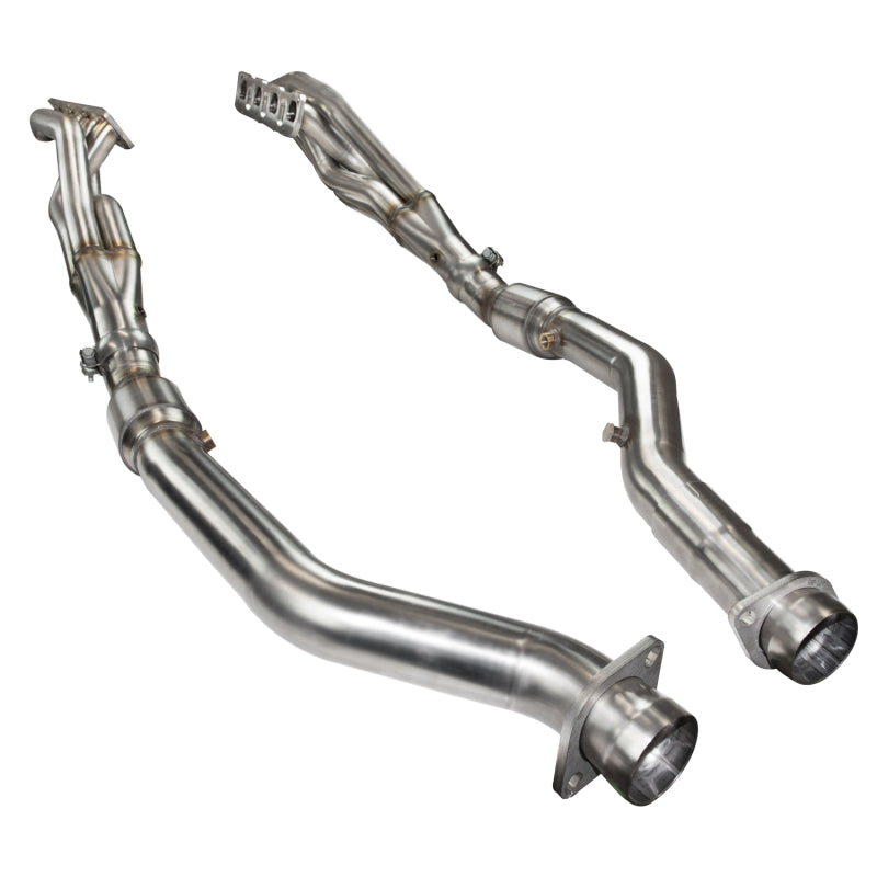 Kooks 12+ Jeep Grand Cherokee 6.4L 1-7/8in x 3in SS Longtube Headers w/Green Catted Connection Pipes-SR1 Performance