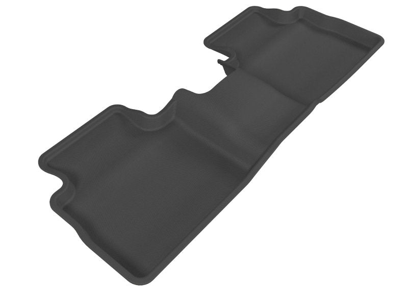 3D MAXpider 2008-2013 Nissan Rogue Kagu 2nd Row Floormats - Black-SR1 Performance