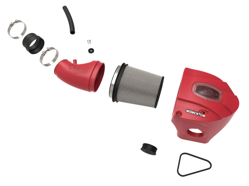aFe POWER Momentum GT Limited Edition Cold Air Intake 11-17 Dodge Challenger/Charger SRT - Red-SR1 Performance
