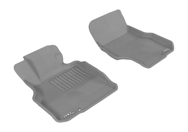 3D MAXpider 2006-2010 Infiniti M35 Kagu 1st Row Floormat - Gray-SR1 Performance