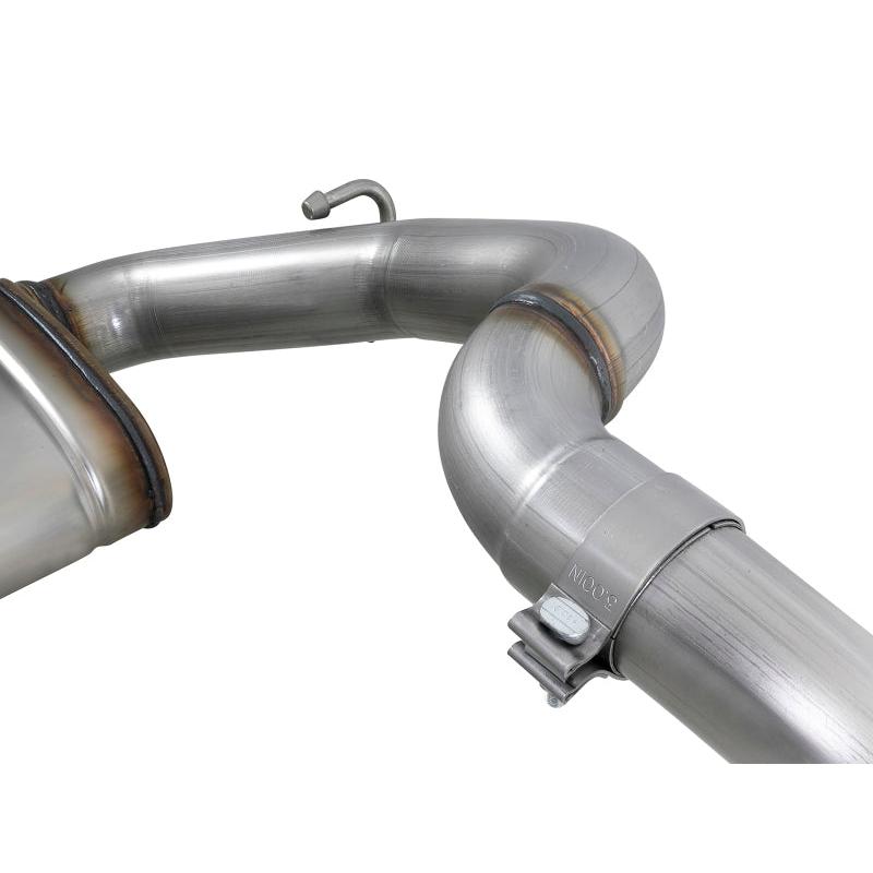 aFe MACHForce XP 18-20 Jeep Wrangler (JL) L4-2.0L (t) 3in 409 SS Cat-Back Hi-Tuck Exhaust-SR1 Performance