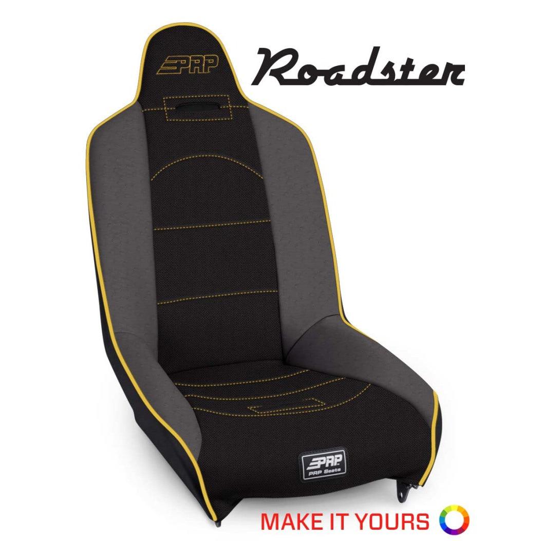 PRP Roadster Low Back Rear Suspension Seat-SR1 Performance