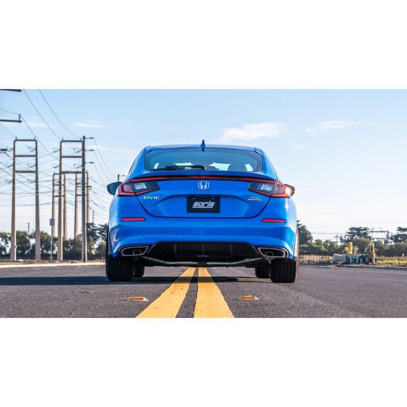 Borla 22-24 Honda Civic Sport Touring AT/MT ATAK Catback Exhaust (Reuse O.E. Tips / Valance)-SR1 Performance
