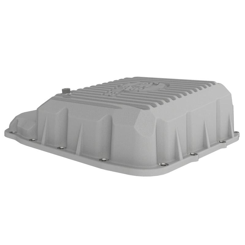 aFe Transmission Pan Raw w/ Machined Fins 13-19 Dodge Diesel Trucks L6-6.7L (td)-SR1 Performance