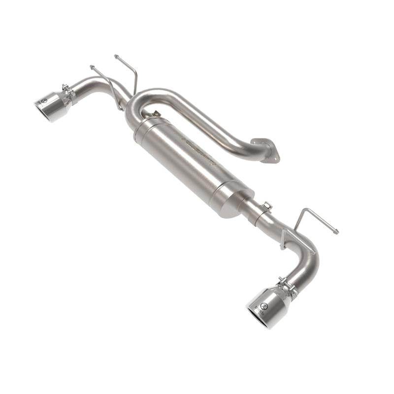 aFe 19-22 Mazda 3 L4 2.5L Takeda 3in to 2-1/2in 304 Stainless Steel Axle-Back Exhaust w/Polished Tip-SR1 Performance