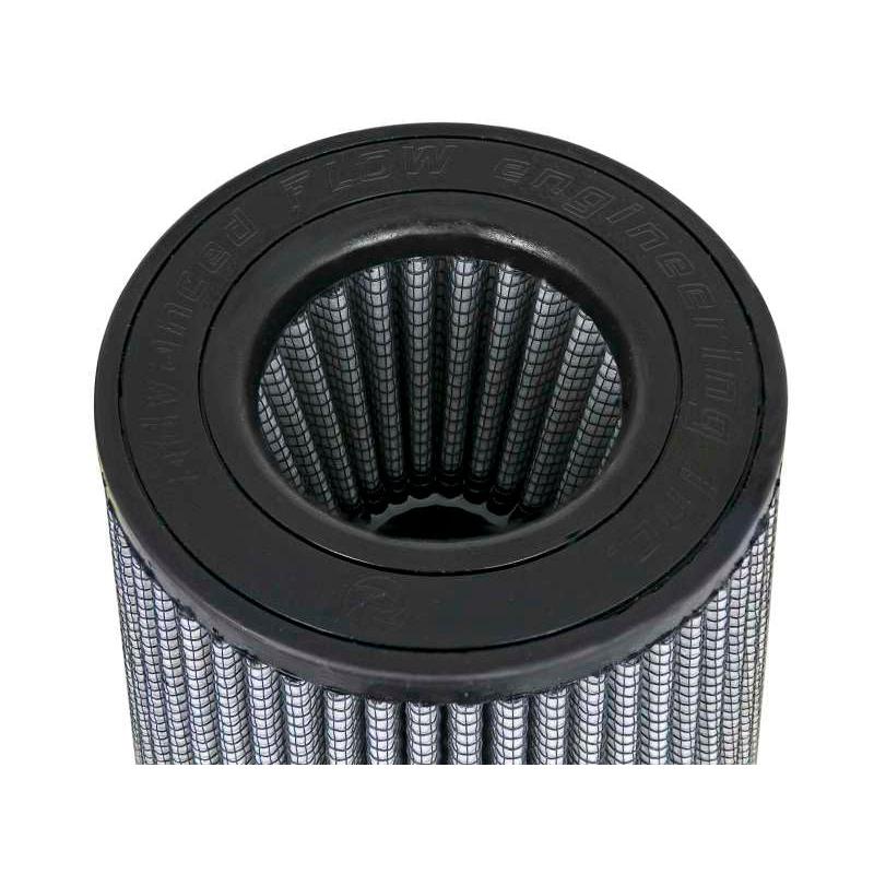 aFe Magnum FLOW Pro DRY S Air Filter 3-1/2in F x 6in B x 4-1/2in T (Inverted) x 9in H-SR1 Performance