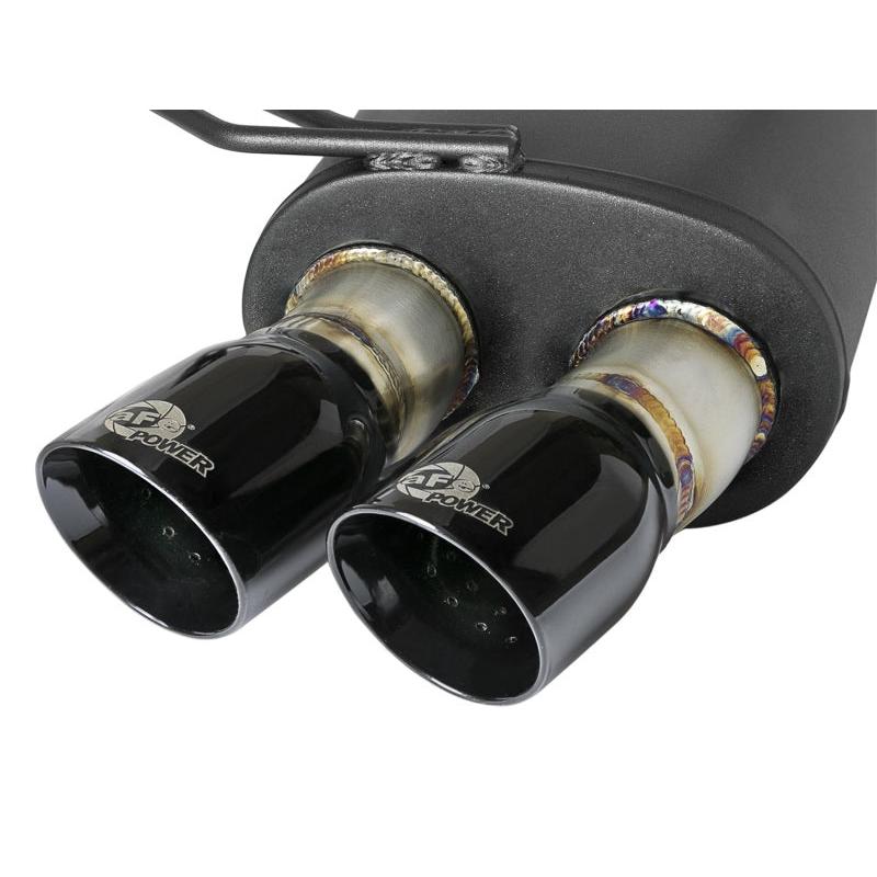 aFe MACH Force-Xp 2-1/2in 304 SS Cat-Back Exhaust w/ Black Tips 05-08 BMW Z4 M Coupe (E86) L6 3.2L-SR1 Performance
