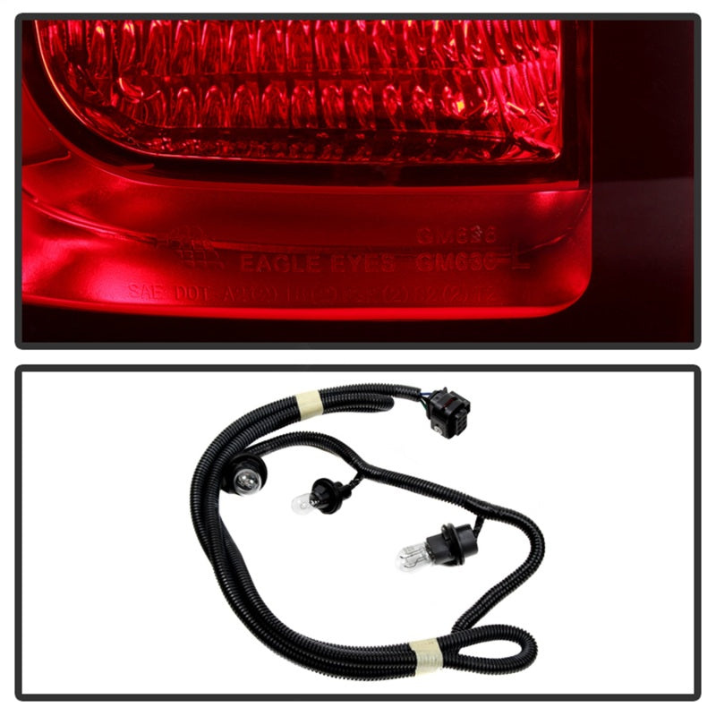Xtune Chevy Silverado 2014-2016 Driver Side Tail Lights - OEM Left ALT-JH-CS14-OE-L-SR1 Performance
