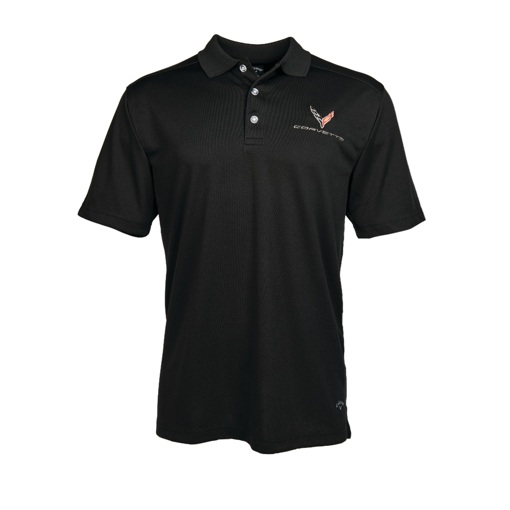 Next Generation C8 Corvette Callaway Dry Core Performance Polo-SR1 Performance