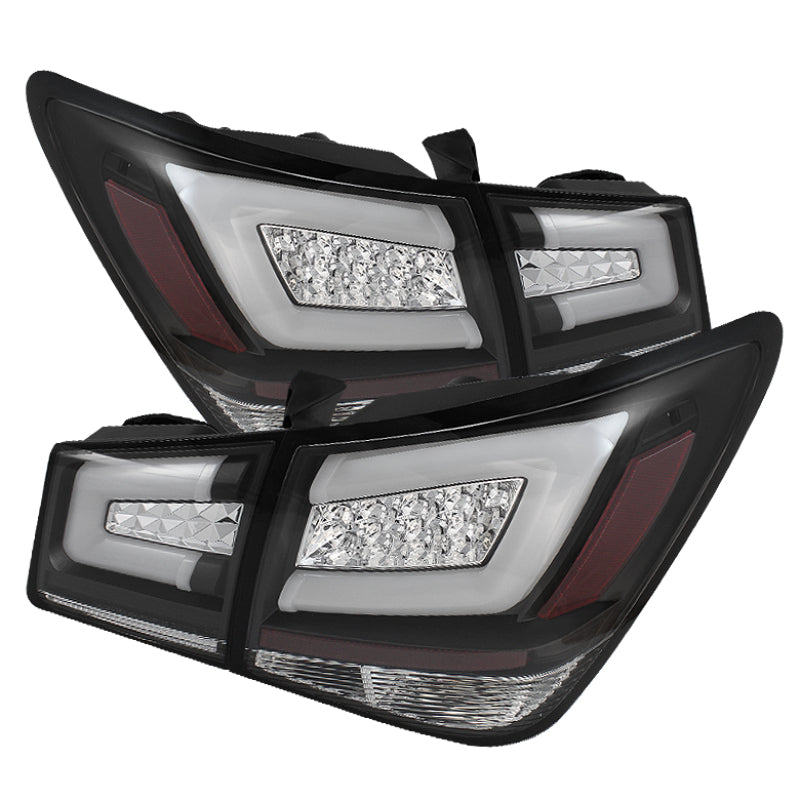 Spyder Chevy Cruze 2011-2014 Light Bar LED Tail Lights Black ALT-YD-CCRZ11-LBLED-BK-SR1 Performance
