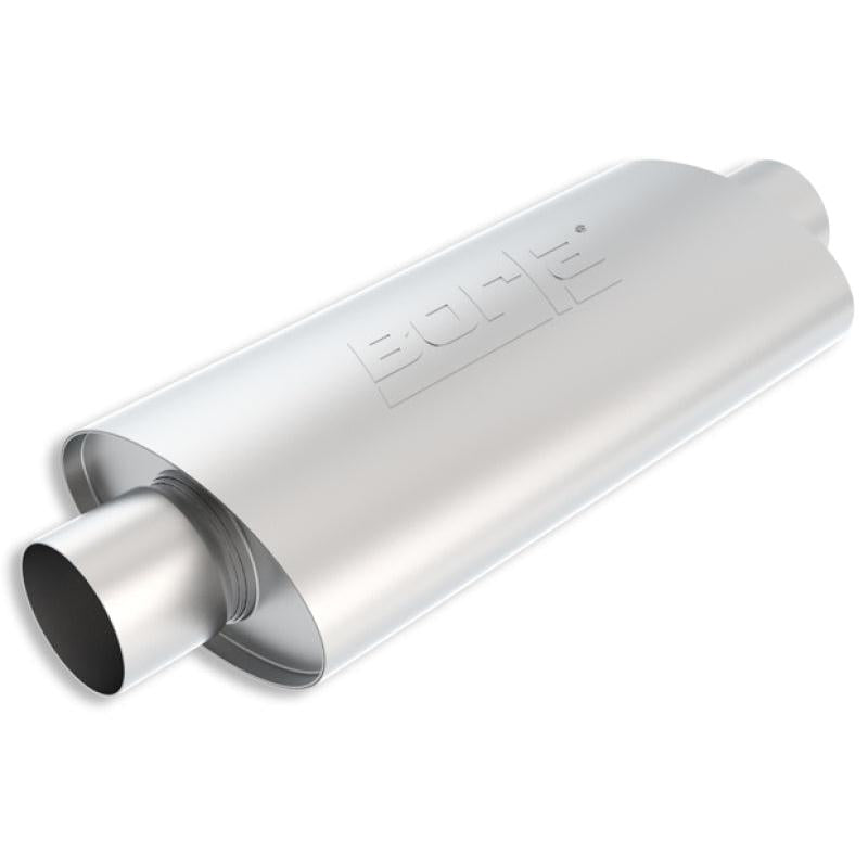 Borla XR-1 Racing Sportsman 3 inch Outlet / 3 inch Inlet Round, Oval or Offset Muffler-SR1 Performance
