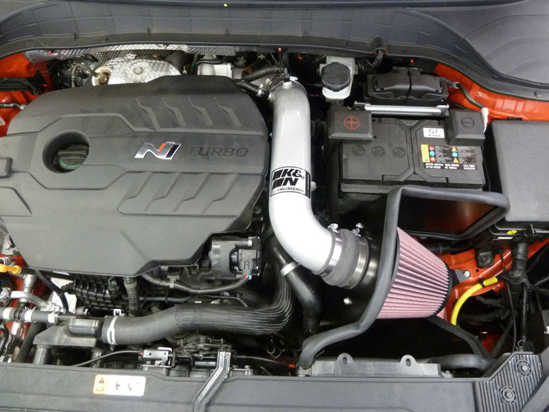 K&N Typhoon 2022 Hyundai Kona N L4-2.0L F/I Turbo Performance Air Intake System-SR1 Performance