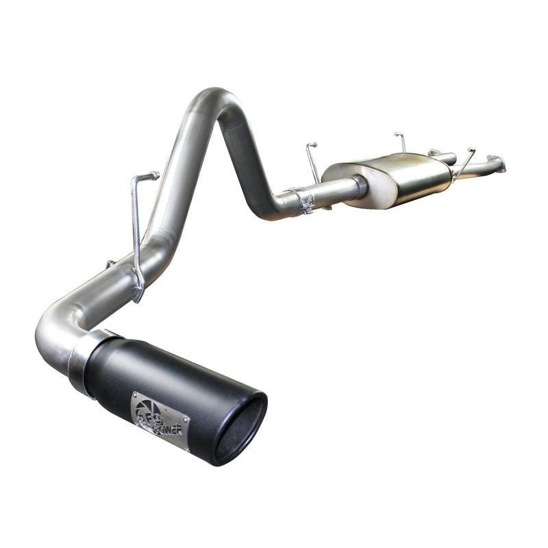 aFe MACHForce XP Exhausts Cat-Back SS-409 EXH CB Toyota Tundra 07-09 V8-4.7L (blk tip)-SR1 Performance