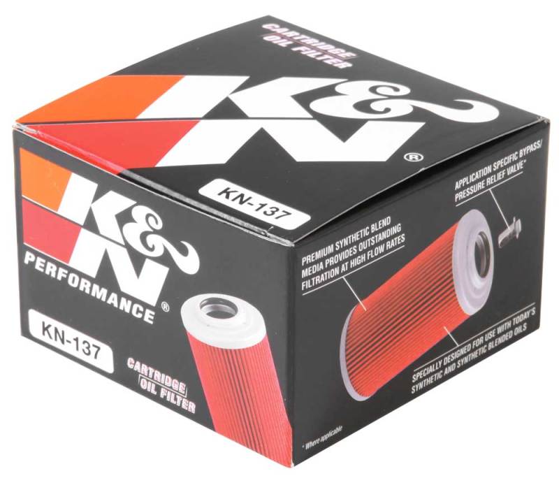 K&N Suzuki 2.375in OD x 1.469in H Oil Filter-SR1 Performance