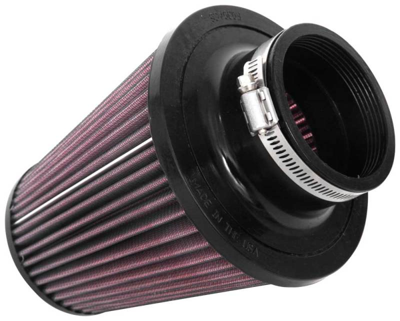 K&N Universal Tapered Filter 3in Flange ID x 6in Base OD x 4in Top OD x 6.75in Height-SR1 Performance
