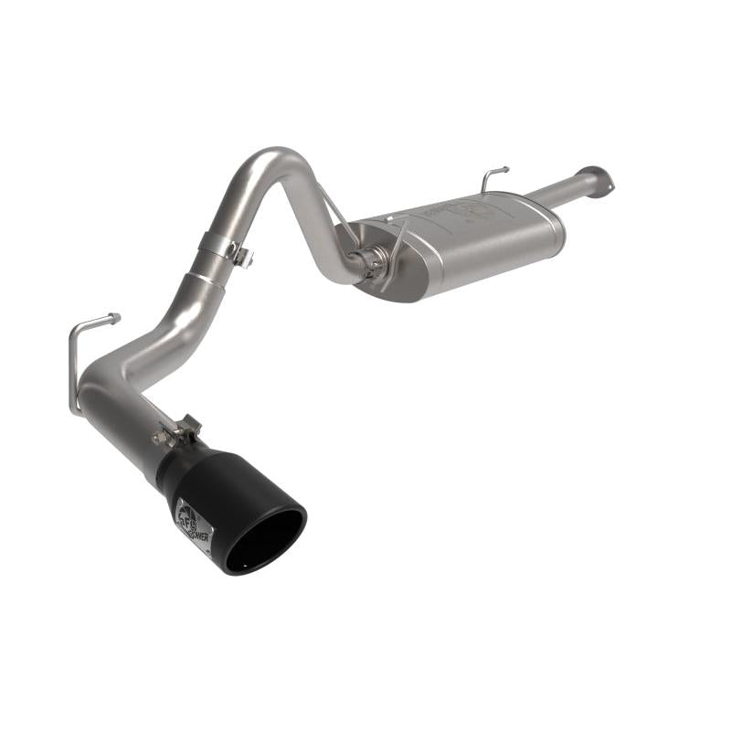 aFe 16-22 Toyota Tacoma Apollo GT Series 2.5in. - 3in. 409 SS Cat-Back Exhaust System w/ Black Tip-SR1 Performance