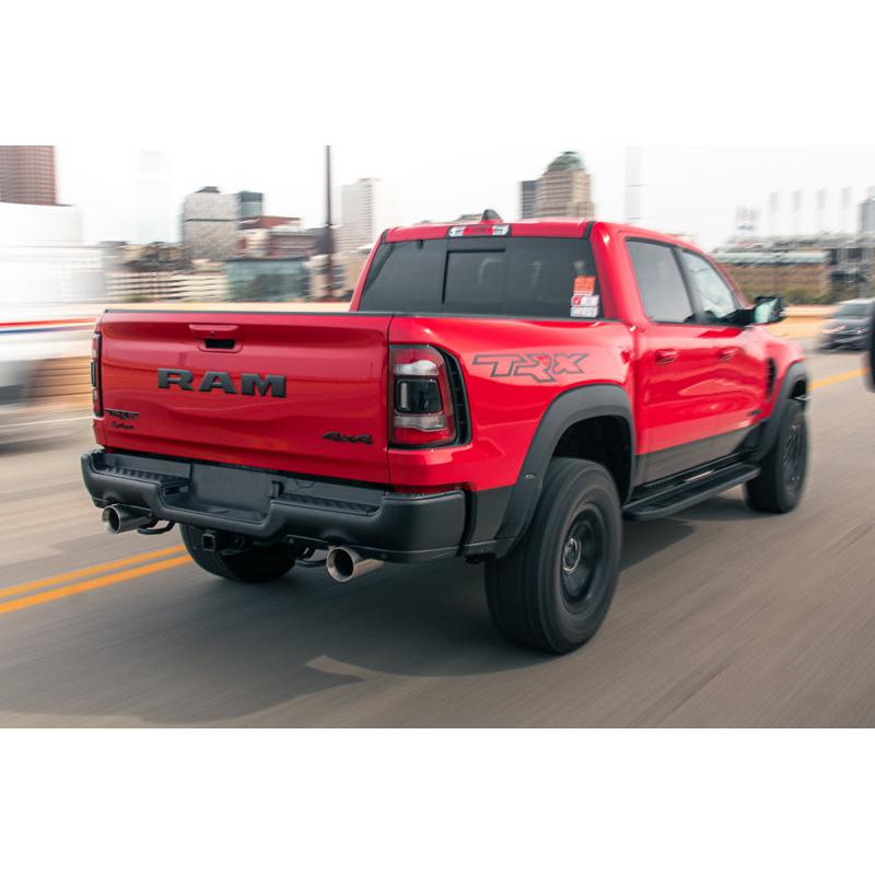 Corsa 2021-2024 Dodge Ram TRX Crew Cab Xtreme Catback Exhaust Dual Rear Gunmetal Tip-SR1 Performance