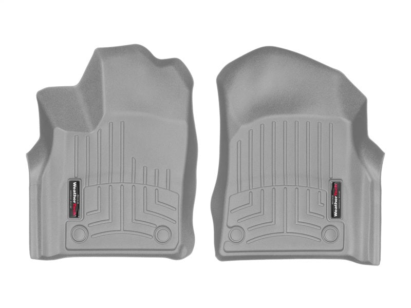 WeatherTech DigitalFit FloorLiner for Jeep Grand Cherokee and Dodge Durango, Front - Gray (Part #469301)