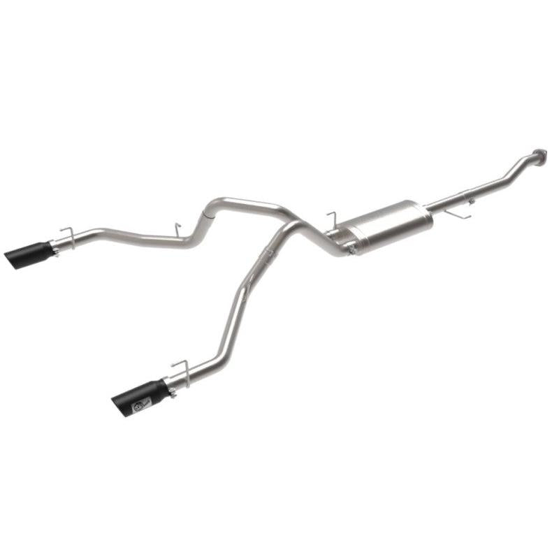 aFe Vulcan Series 3in 304SS Cat-Back w/ Black Tips 15-20 Ford F-150 V6 2.7L/35L(tt) / V8 5.0L-SR1 Performance