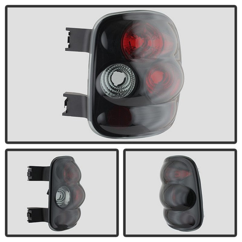 Spyder Chevy Silverado Stepside 99-04 Euro Style Tail Lights Black Smoke ALT-YD-CS99STS-BSM-SR1 Performance