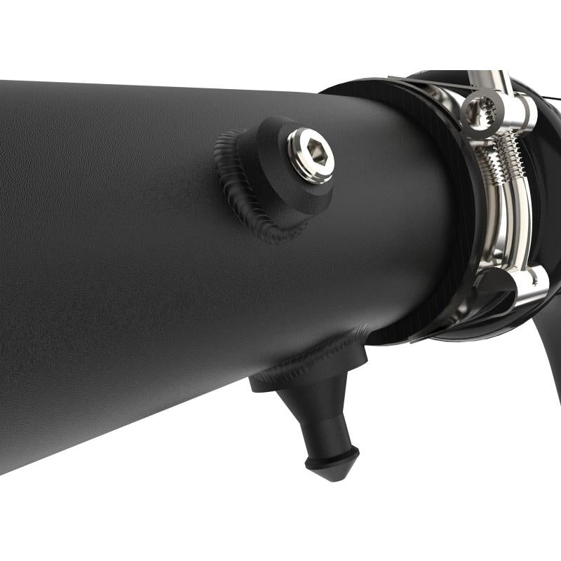 aFe 21-22 Ford F-150/Raptor V6-3.5L (tt) BladeRunner 2.5in Aluminum Hot Charge Pipe Black-SR1 Performance