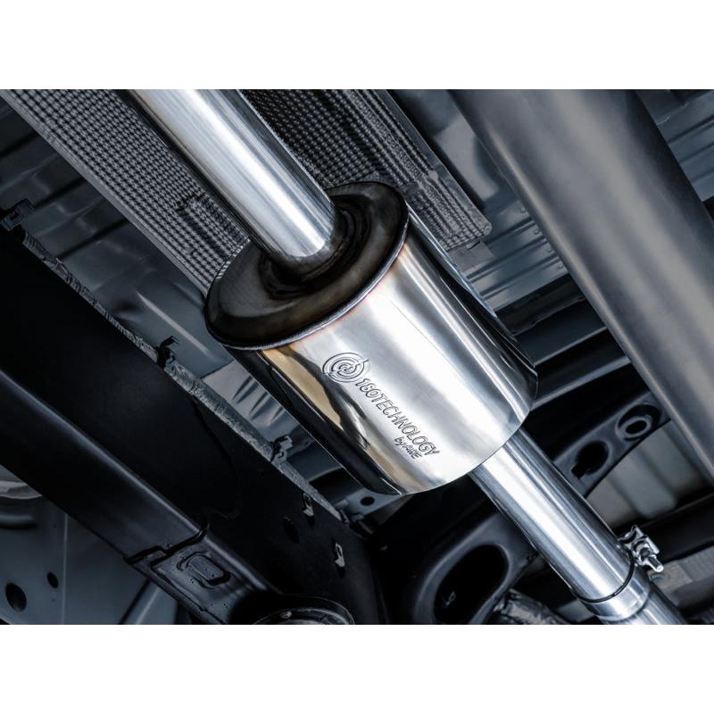 AWE Tuning 4th Gen GM 1500 5.3L 0FG Catback Dual Side Exit (Flat Bumper) - Chrome Tips-SR1 Performance