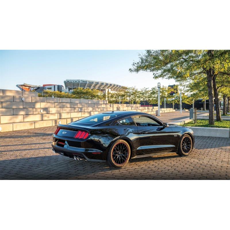 Corsa 2015-2017 Ford Mustang GT 5.0 3in Cat Back Exhaust Polish Quad Tips (Xtreme)-SR1 Performance