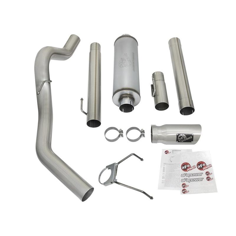 aFe MACHForce XP Exhausts Cat-Back SS-409 EXH CB Dodge Diesel Trucks 03-04 L6-5.9L (td)-SR1 Performance