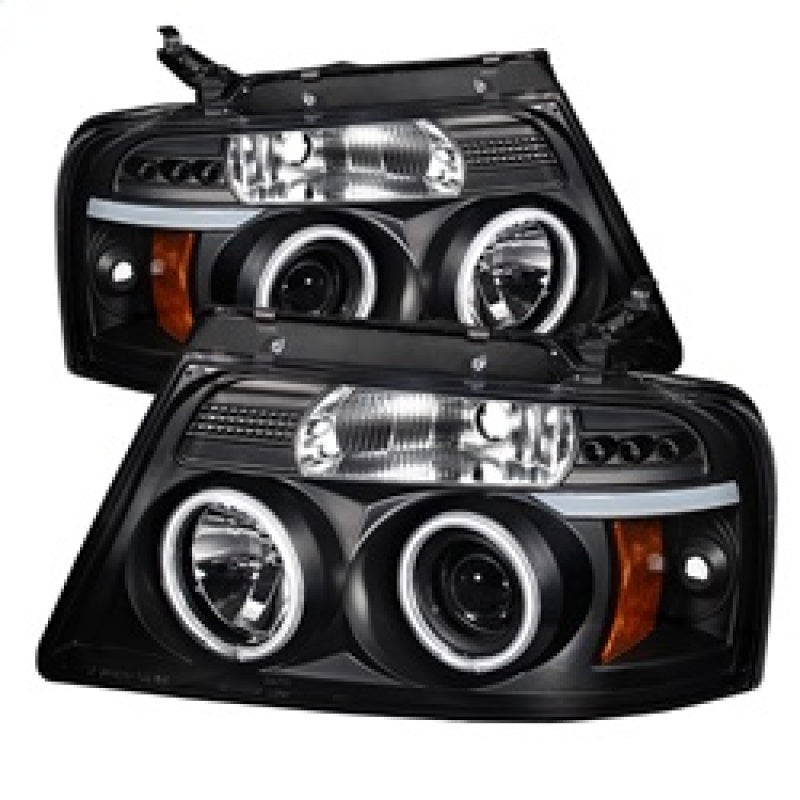 Spyder Ford F150 04-08 Projector Headlights Version 2 CCFL Halo LED Blk PRO-YD-FF15004-CCFL-G2-BK-SR1 Performance