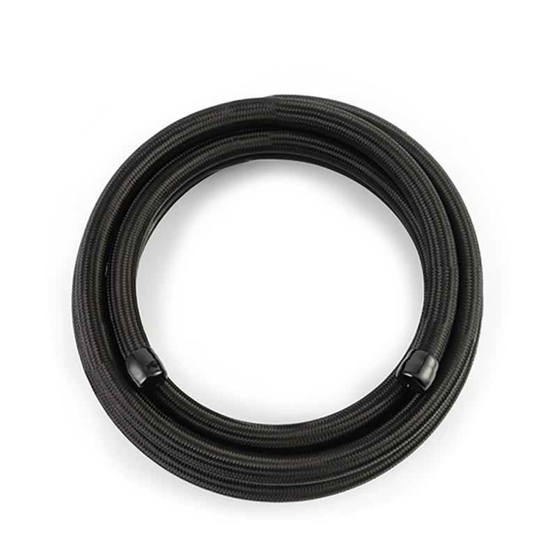 Mishimoto 15Ft Stainless Steel Braided Hose w/ -4AN Fittings - Black-SR1 Performance
