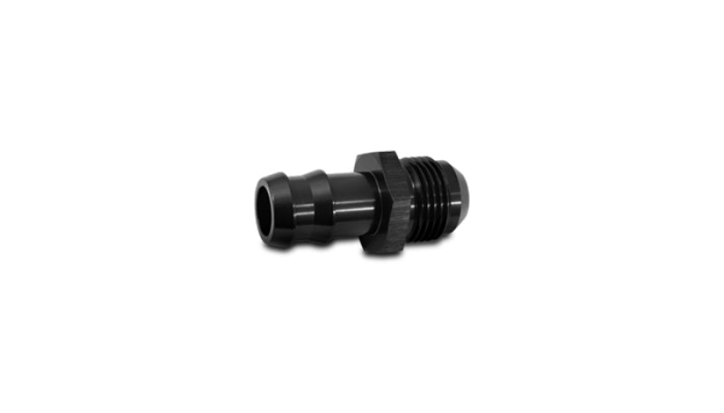 Vibrant -10 AN to 1/2in Barb Straight Fitting - Aluminum