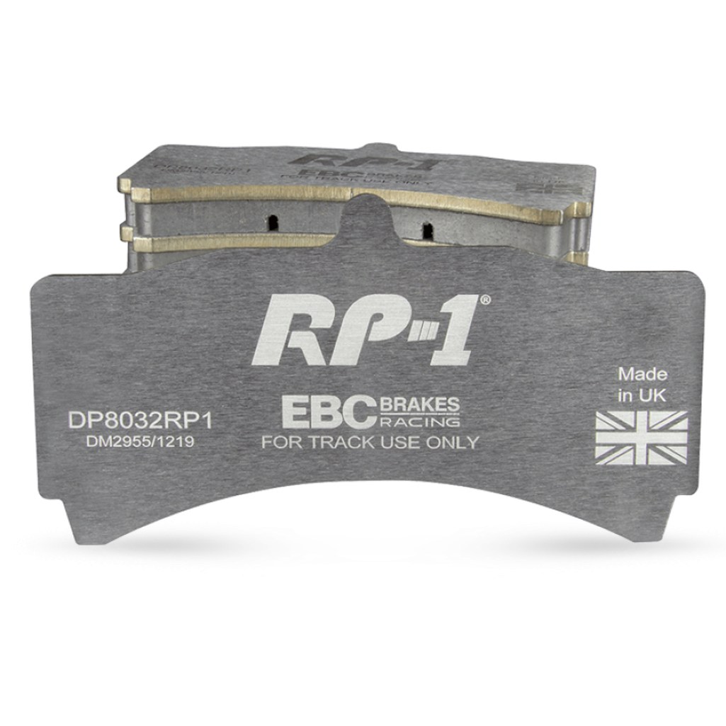 EBC Racing Part DP8197/2RP1 Front Brake Pads for Lotus Elise – Carbon Kevlar Blend