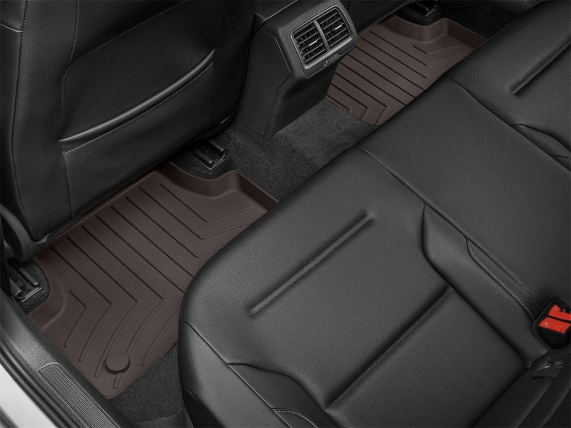 WeatherTech Rear FloorLiner HP for 2015-2016 Audi A3 and 2015 Volkswagen Golf in Cocoa