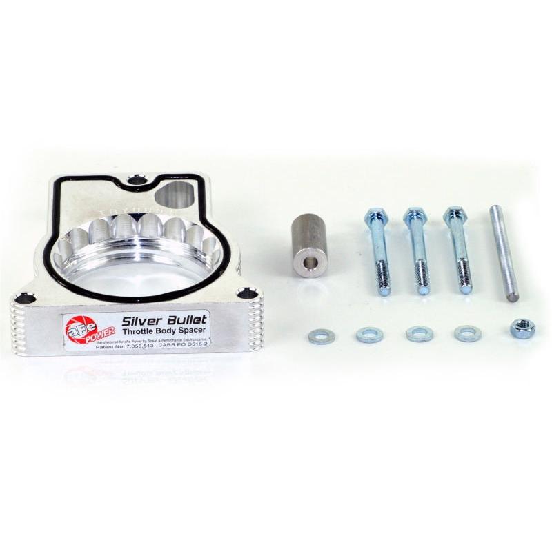 aFe Silver Bullet Throttle Body Spacers TBS GM C/K 1500/2500/3500 96-00 V8-5.0L 5.7L-SR1 Performance