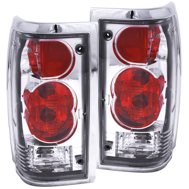 ANZO 1986-1993 Mazda B2000 Taillights Chrome-SR1 Performance