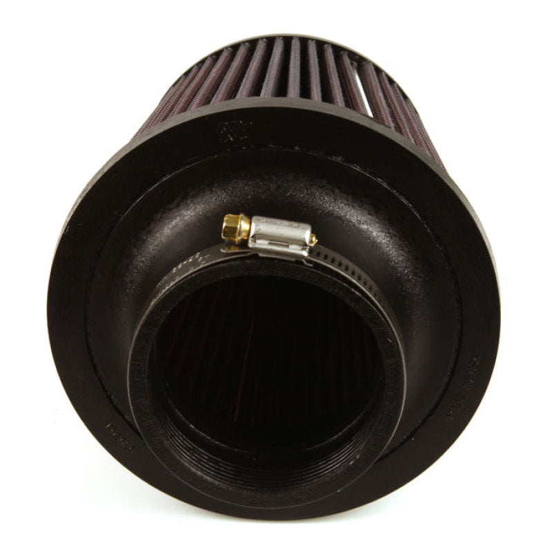 K&N Universal Rubber Filter - Round Tapered 6in Base OD x 3in Flange ID x 6in H-SR1 Performance