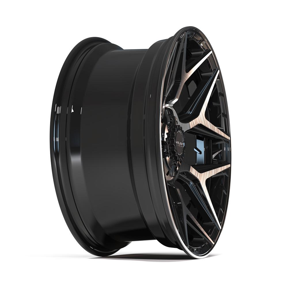 4PLAY Gen3 4P06 20x9 5x5" & 5x5.5" +0et in Brushed Black-SR1 Performance
