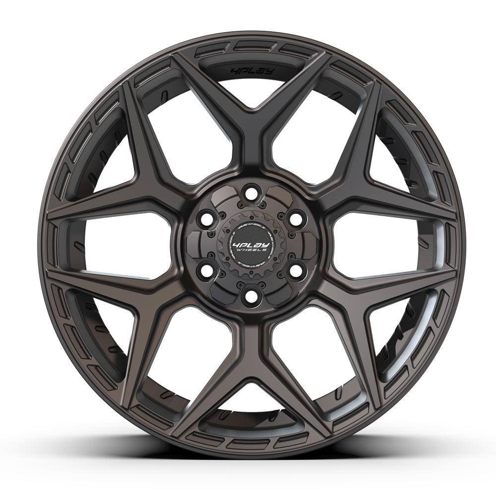 4PLAY Gen3 4P06 20x9 6x5.5 & 6x135mm 0et in Satin Black-SR1 Performance