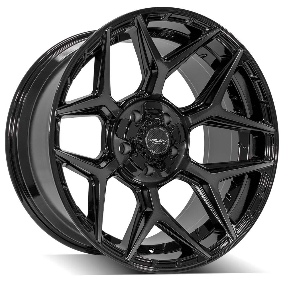 4PLAY Gen3 4P06 20x10 5x5" & 5x5.5" -18et in Brushed Black-SR1 Performance