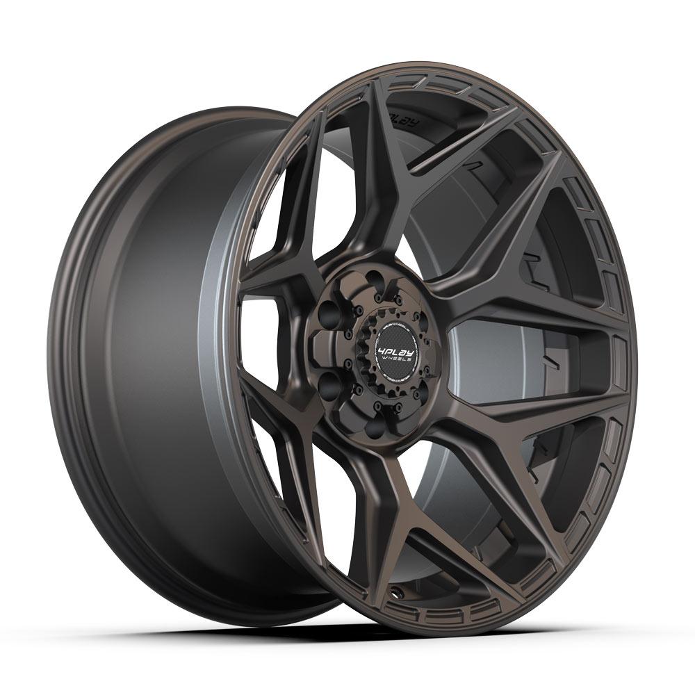 4PLAY Gen3 4P06 20x10 6x5.5 & 6x135mm -18et in Satin Black-SR1 Performance
